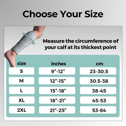 Premium Bamboo Anti-Fatigue Calf Sleeve